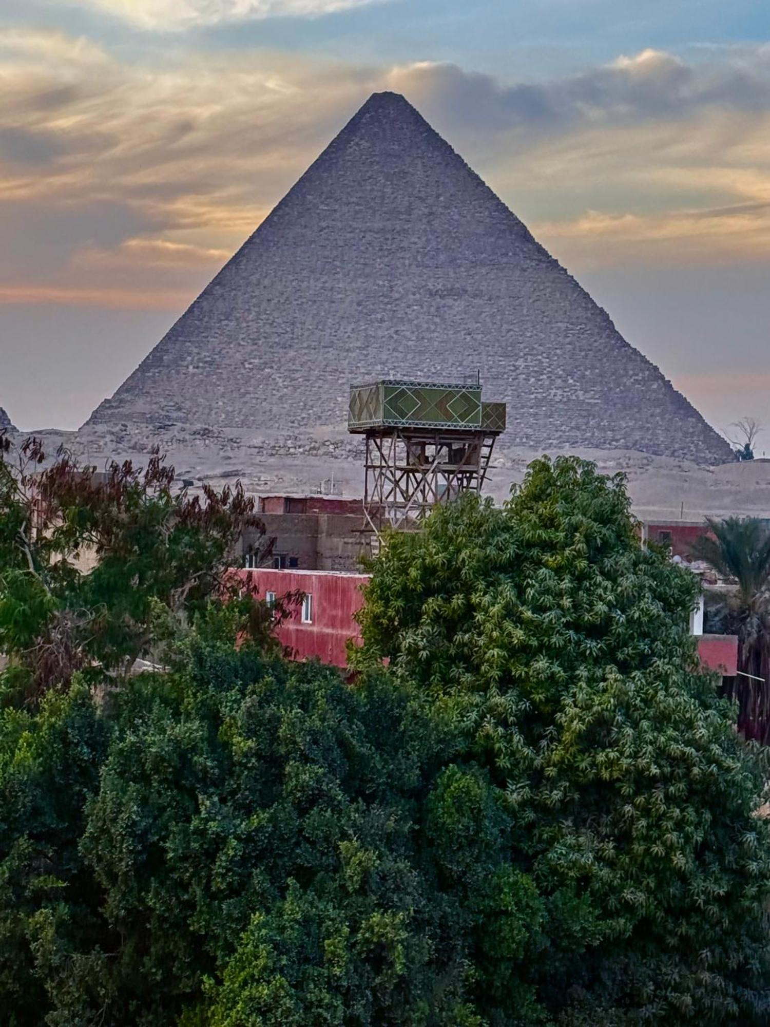 Flower Pyramids Inn Kafret el-Gabal Esterno foto
