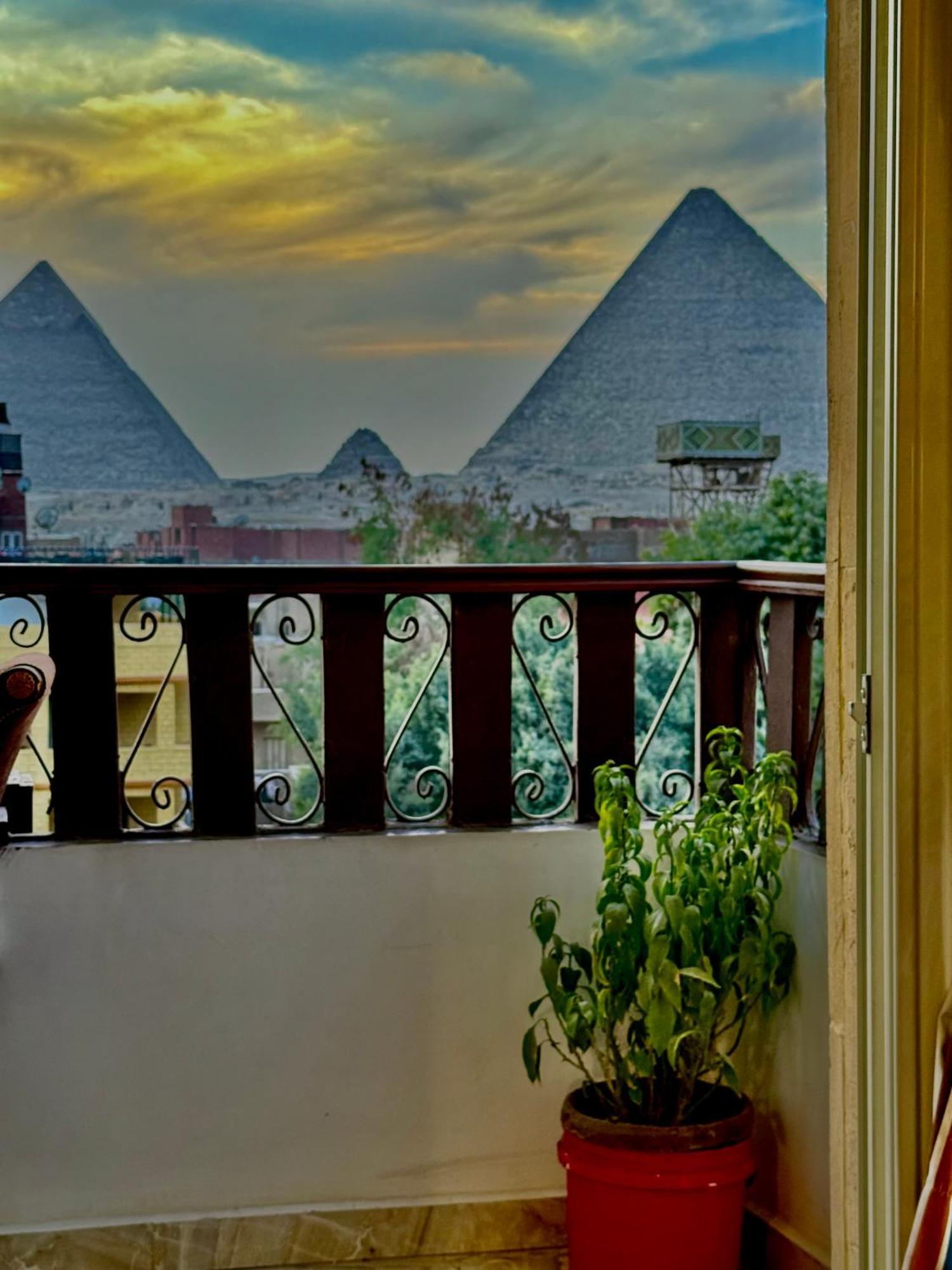 Flower Pyramids Inn Kafret el-Gabal Esterno foto